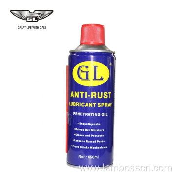 Multi purpose anti rust lubricant spray